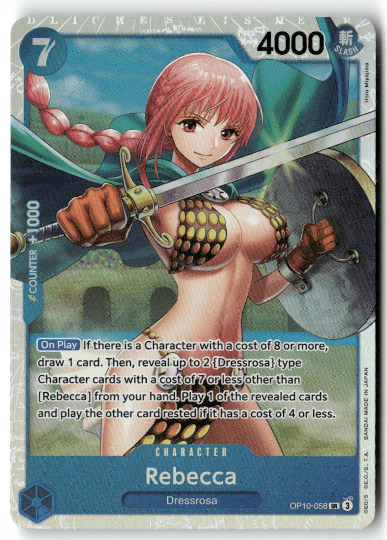 Rebecca SR Royal Blood OP10-058 NM