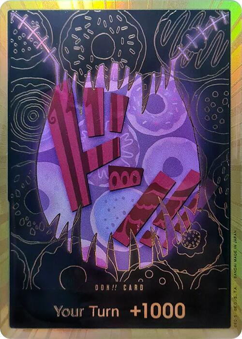 DON!! Card (Katakuri) (Gold) DON!! Premium Booster -The Best- NM
