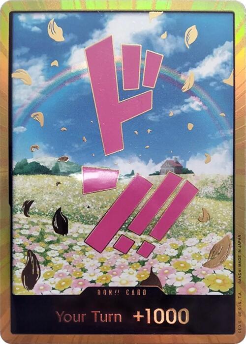 DON!! Card (Rebecca) (Gold) DON!! Premium Booster -The Best- NM