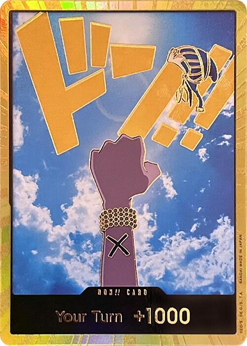 DON!! Card (Vivi) (Gold) DON!! Premium Booster -The Best- NM