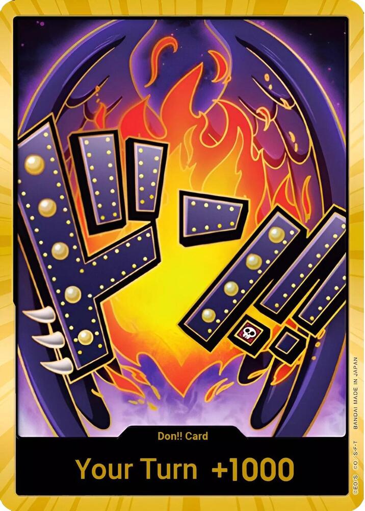 DON!! Card (King) (Gold) DON!! Premium Booster -The Best- NM
