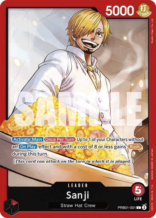 Sanji (PRB01-001) L Premium Booster -The Best- PRB01-001 NM