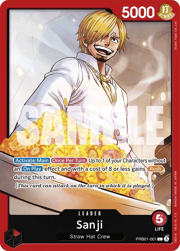 Sanji (PRB01-001) L Premium Booster -The Best- PRB01-001 NM