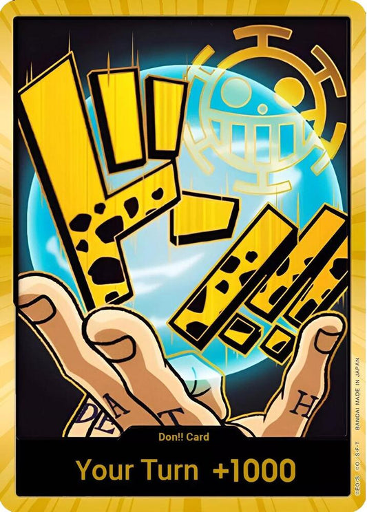 DON!! Card (Trafalgar Law) (Gold) DON!! Premium Booster -The Best- NM
