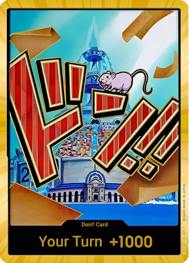 DON!! Card (Iceberg) (Gold) DON!! Premium Booster -The Best- NM