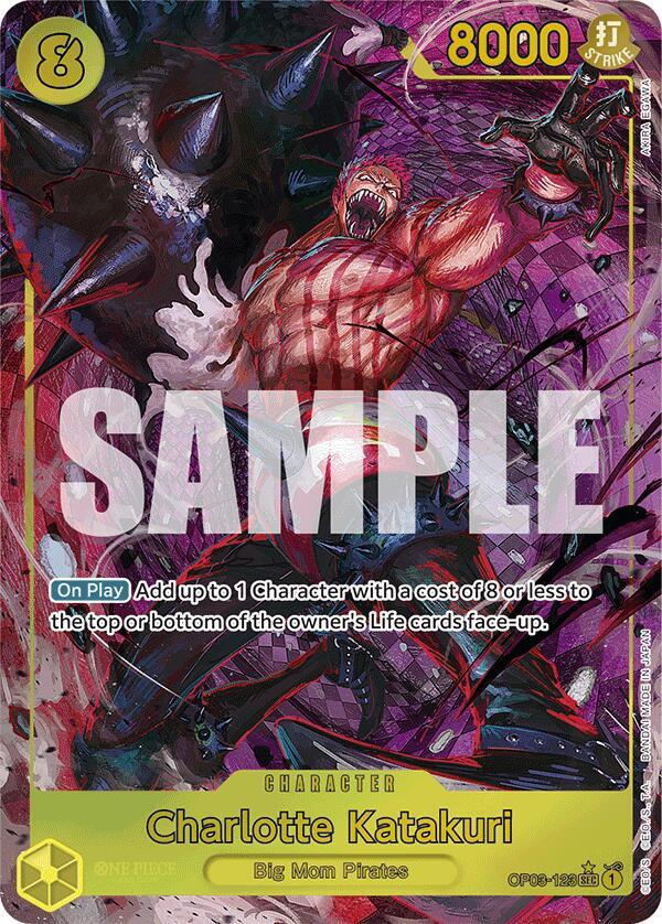 Charlotte Katakuri (Alternate Art) SEC Premium Booster -The Best- OP03-123 NM