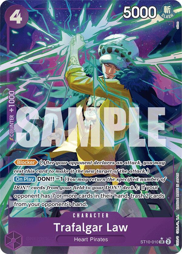 Trafalgar Law (ST10-010) (Alternate Art) SR Premium Booster -The Best- ST10-010 NM