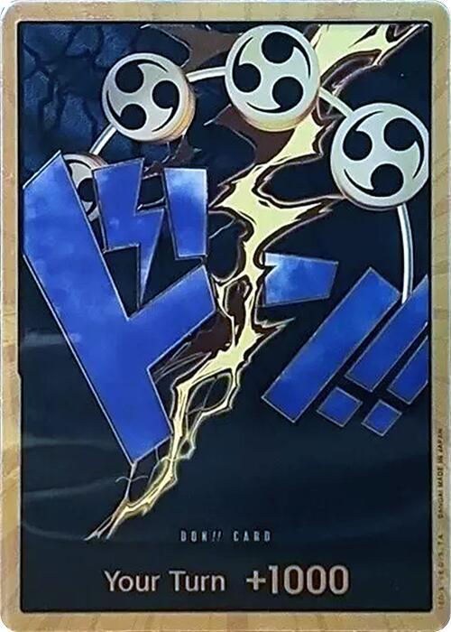 DON!! Card (Enel) (Gold) DON!! Premium Booster -The Best- NM