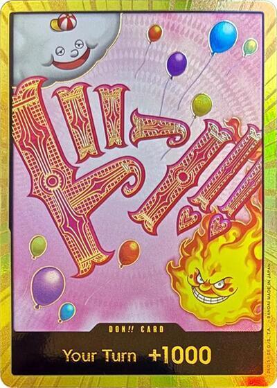 DON!! Card (Big Mom) (Gold) DON!! Premium Booster -The Best- NM