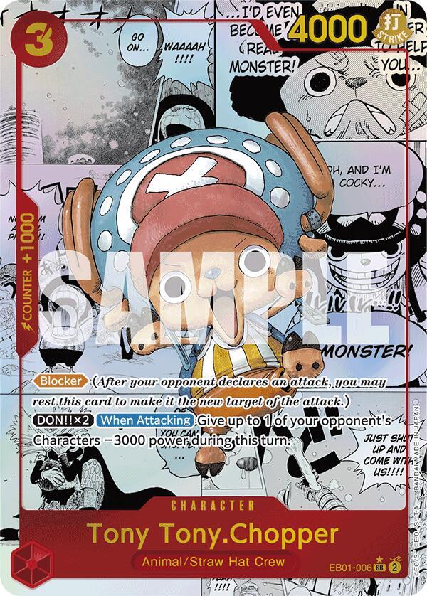 Tony Tony.Chopper (EB01-006) (Manga) SR Premium Booster -The Best- EB01-006 NM
