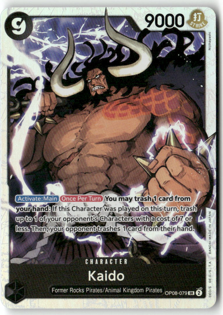 Kaido SR Two Legends OP08-079 NM