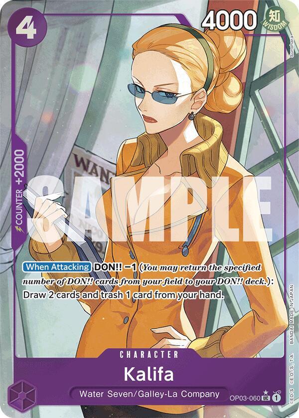 Kalifa (Full Art) UC Premium Booster -The Best- OP03-060 NM