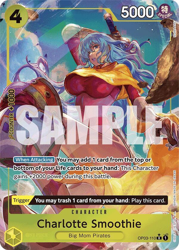 Charlotte Smoothie (Full Art) R Premium Booster -The Best- OP03-110 NM