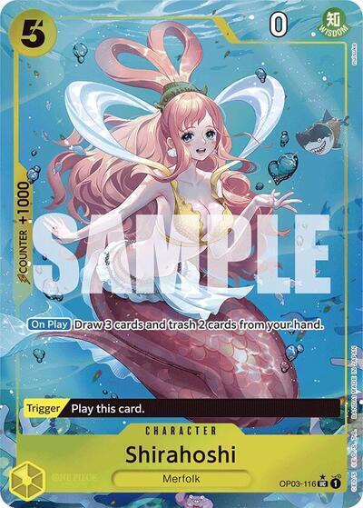 Shirahoshi (OP03-116) (Full Art) UC Premium Booster -The Best- OP03-116 NM
