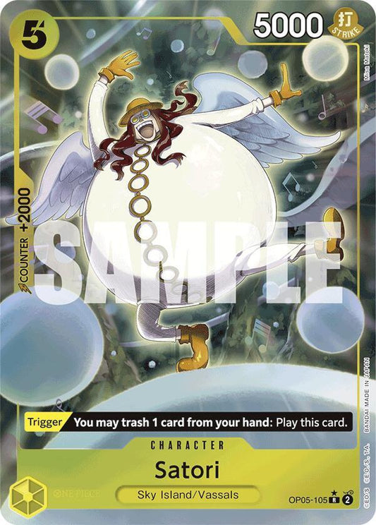 Satori (Full Art) R Premium Booster -The Best- OP05-105 NM
