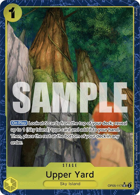 Upper Yard (Alternate Art) UC Premium Booster -The Best- OP05-117 NM