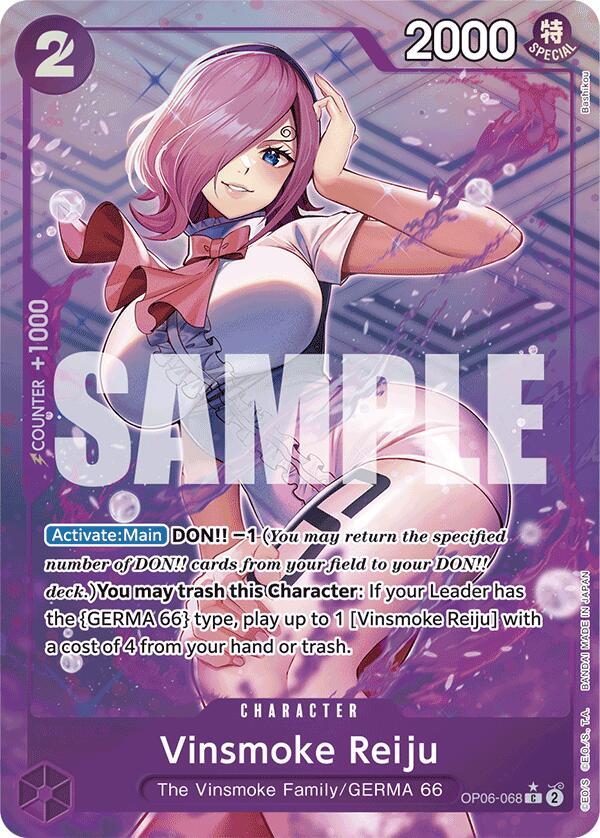 Vinsmoke Reiju (OP06-068) (Full Art) C Premium Booster -The Best- OP06-068 NM