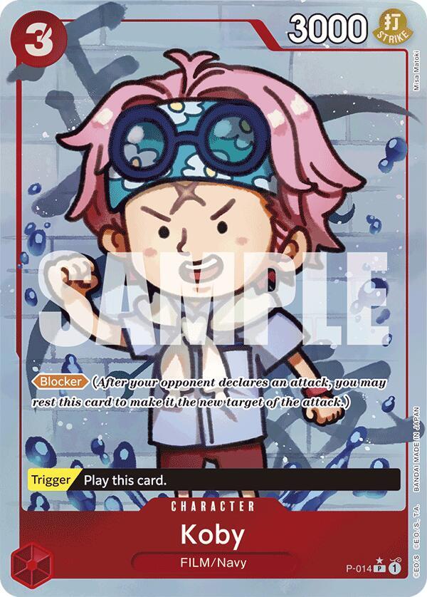 Koby (Full Art) PR Premium Booster -The Best- P-014 NM