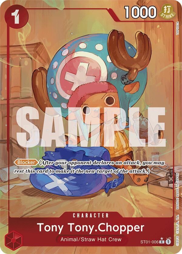 Tony Tony.Chopper (ST01-006) (Alternate Art) C Premium Booster -The Best- ST01-006 NM