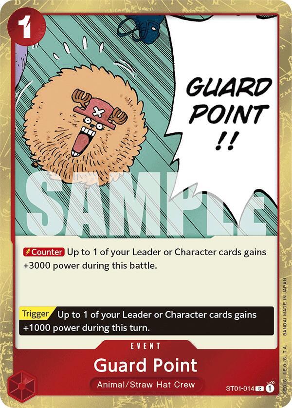 Guard Point (Jolly Roger Foil) C Premium Booster -The Best- ST01-014 NM