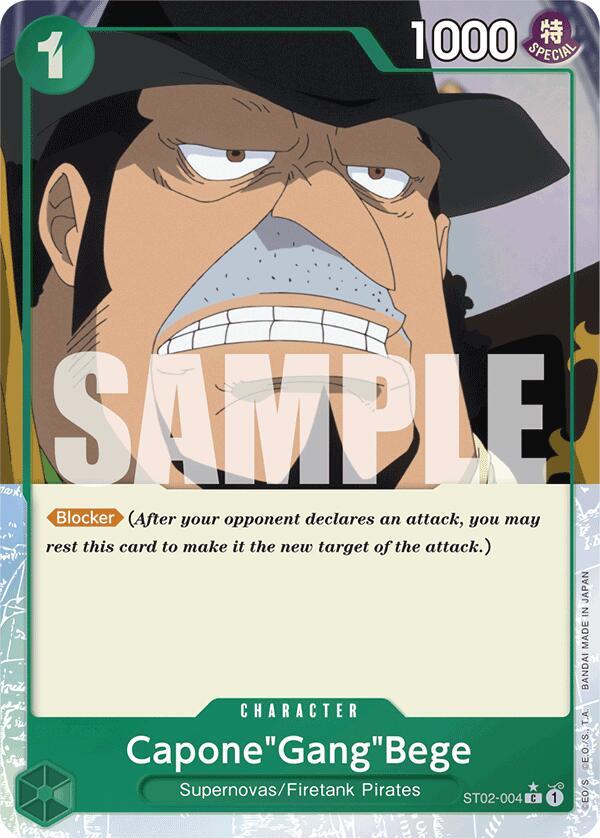 Capone"Gang"Bege (ST02-004) (Full Art) C Premium Booster -The Best- ST02-004 NM