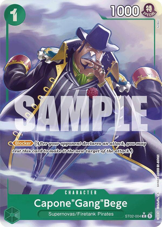 Capone"Gang"Bege (ST02-004) (Alternate Art) C Premium Booster -The Best- ST02-004 NM