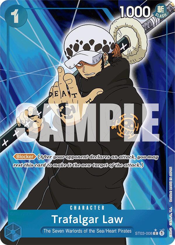 Trafalgar Law (ST03-008) (Full Art) C Premium Booster -The Best- ST03-008 NM