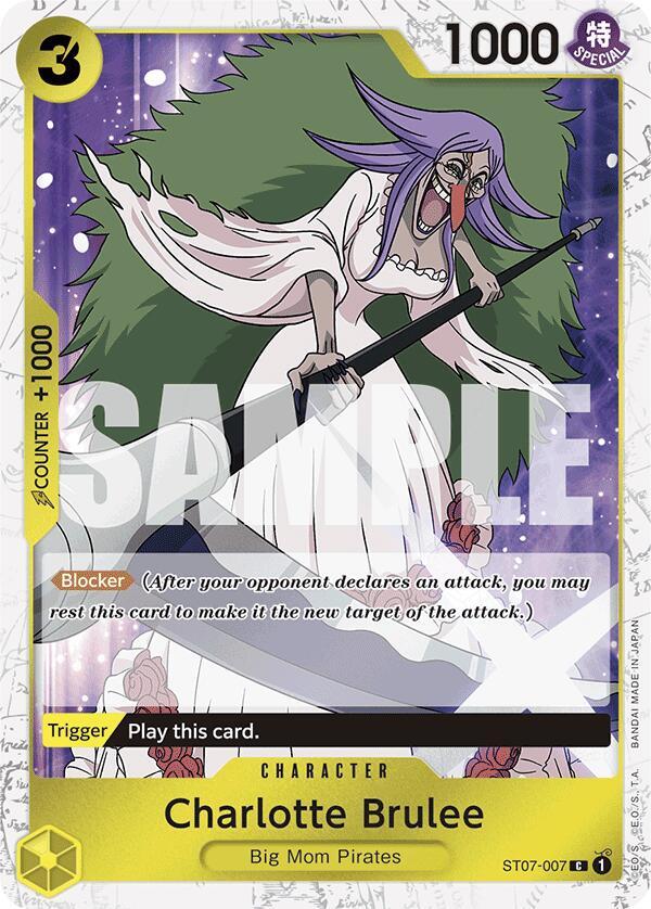 Charlotte Brulee (Jolly Roger Foil) C Premium Booster -The Best- ST07-007 NM