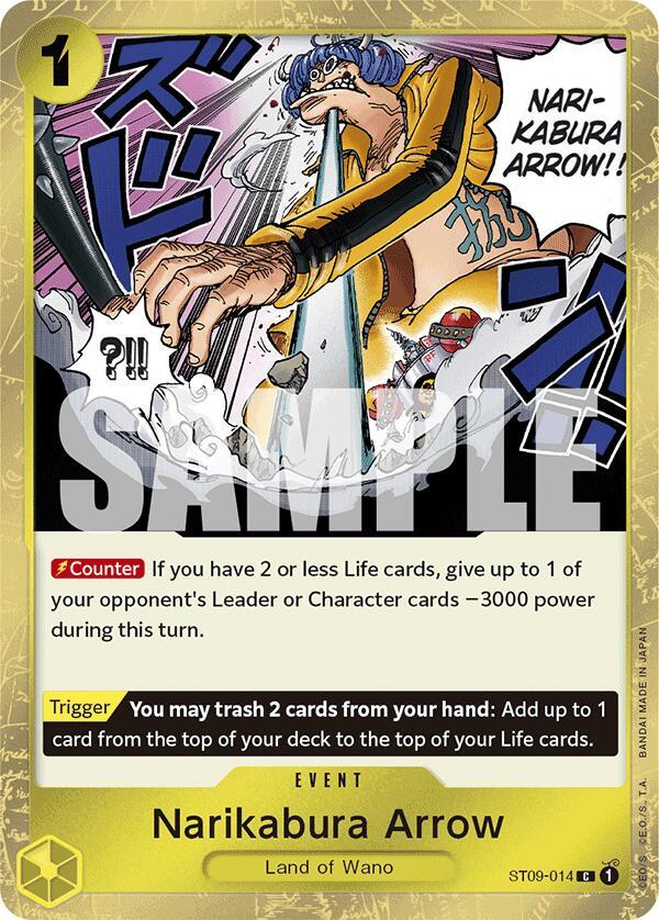 Narikabura Arrow (Jolly Roger Foil) C Premium Booster -The Best- ST09-014 NM