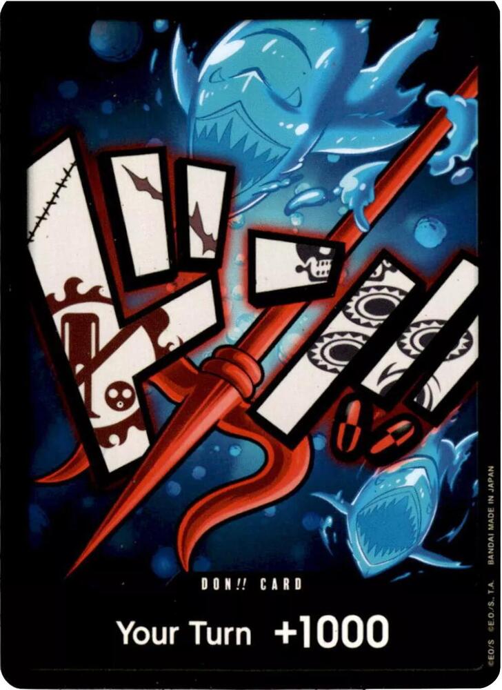 DON!! Card (Hody Jones) DON!! Premium Booster -The Best- NM