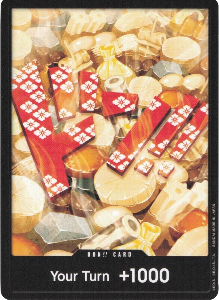 DON!! Card (Oden) DON!! Premium Booster -The Best- NM