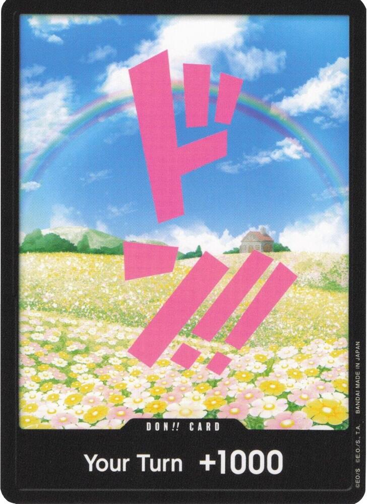 DON!! Card (Rebecca) DON!! Premium Booster -The Best- NM