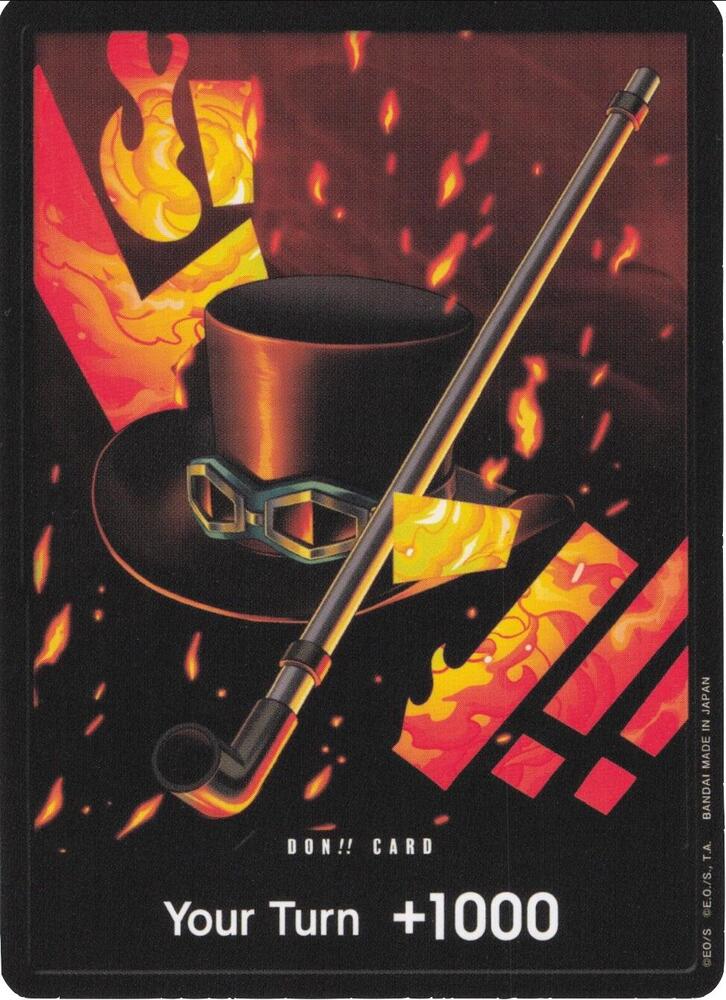 DON!! Card (Sabo) DON!! Premium Booster -The Best- NM