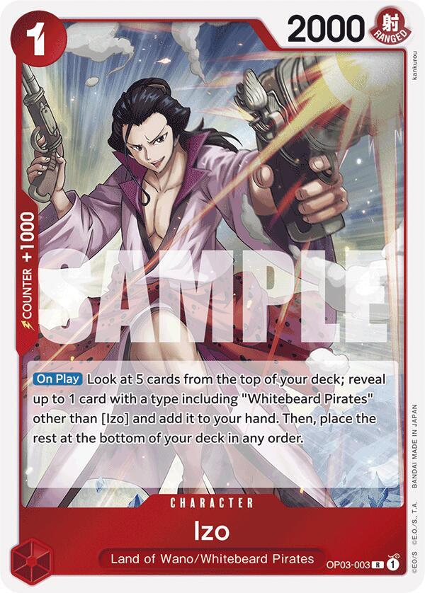 Izo (OP03-003) (Reprint) R Premium Booster -The Best- OP03-003 NM