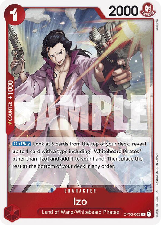 Izo (OP03-003) (Reprint) R Premium Booster -The Best- OP03-003 NM