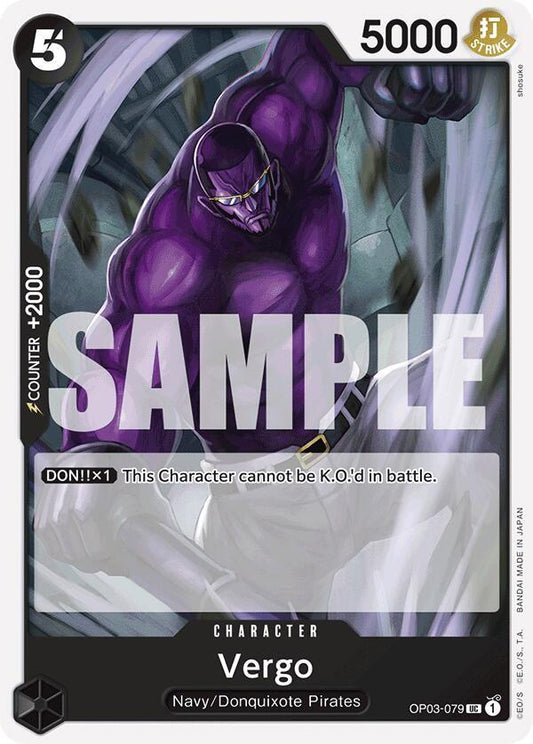 Vergo (Reprint) UC Premium Booster -The Best- OP03-079 NM