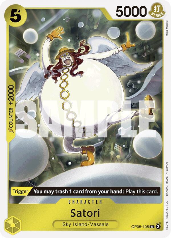 Satori (Reprint) R Premium Booster -The Best- OP05-105 NM