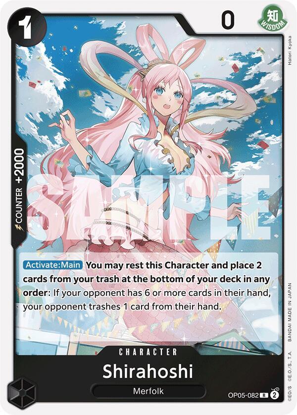 Shirahoshi (OP05-082) (Reprint) R Premium Booster -The Best- OP05-082 NM