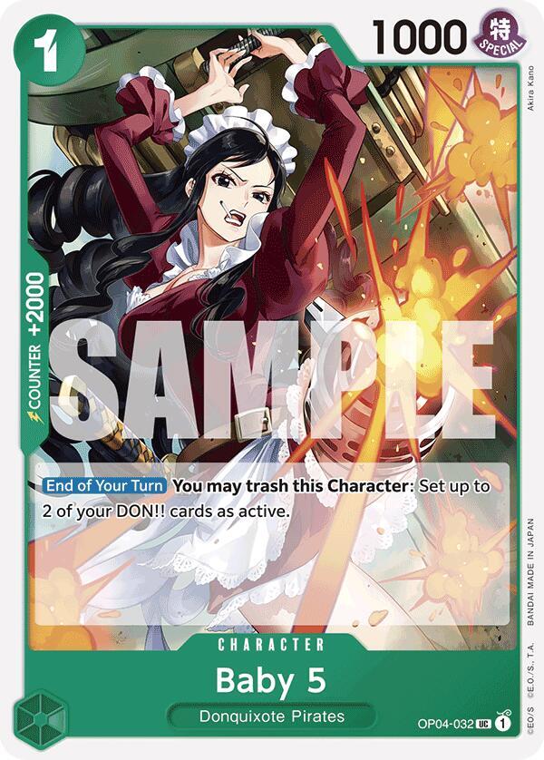 Baby 5 (OP04-032) (Reprint) UC Premium Booster -The Best- OP04-032 NM