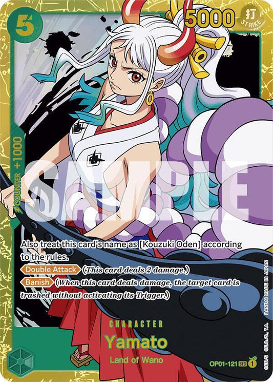 Yamato (OP01-121) (Reprint) SEC Premium Booster -The Best- OP01-121 NM