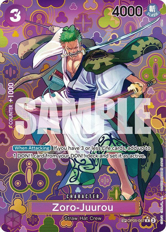 Zoro-Juurou (SP) R Emperors in the New World OP05-067 NM