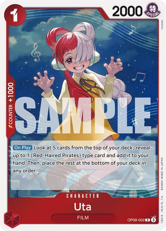 Uta R Emperors in the New World OP09-002 NM