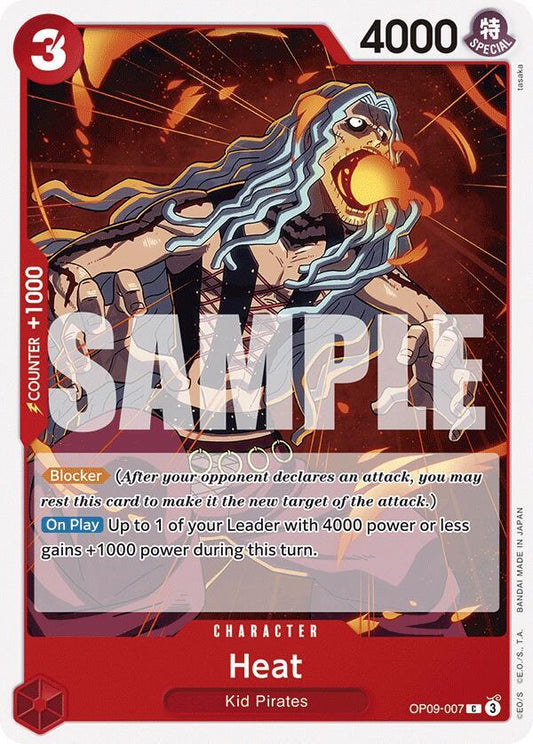 Heat C Emperors in the New World OP09-007 NM