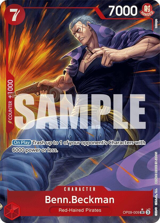 Benn.Beckman (Parallel) SR Emperors in the New World OP09-009 NM