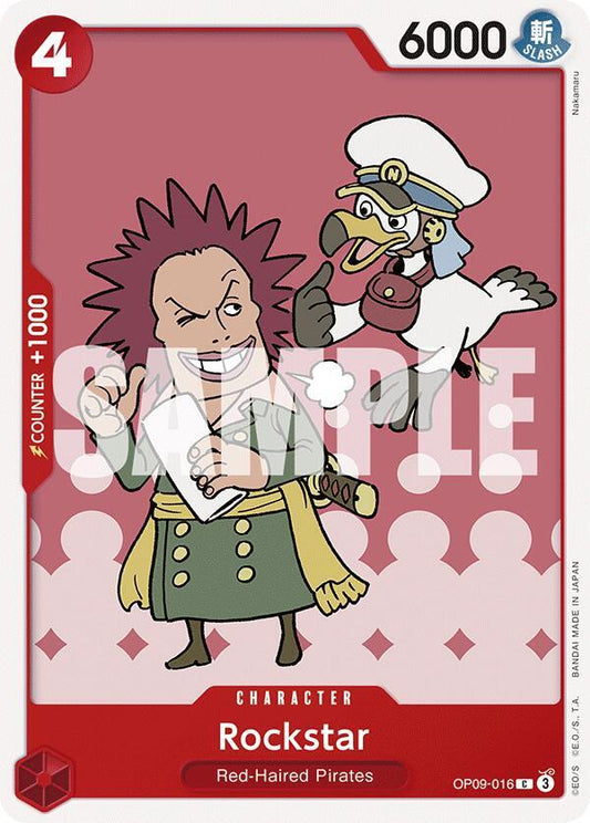 Rockstar C Emperors in the New World OP09-016 NM