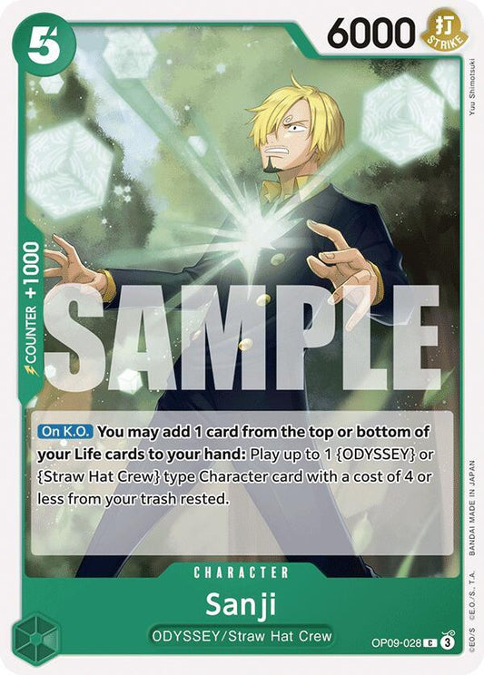 Sanji (028) C Emperors in the New World OP09-028 NM