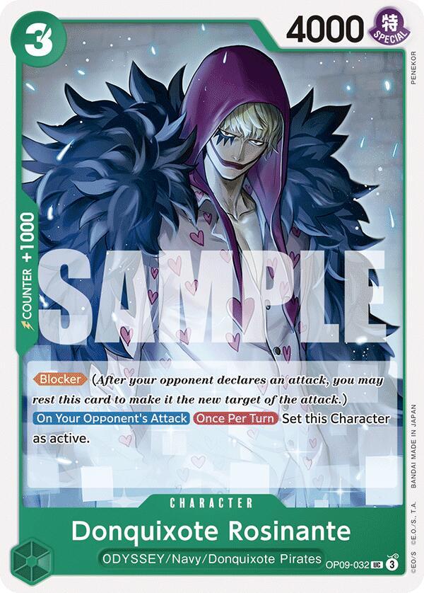 Donquixote Rosinante (032) UC Emperors in the New World OP09-032 NM
