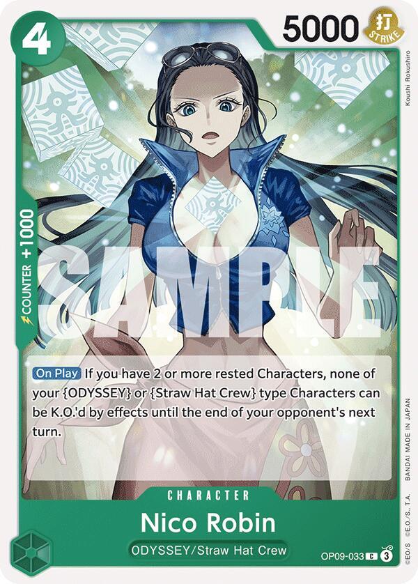 Nico Robin (033) C Emperors in the New World OP09-033 NM