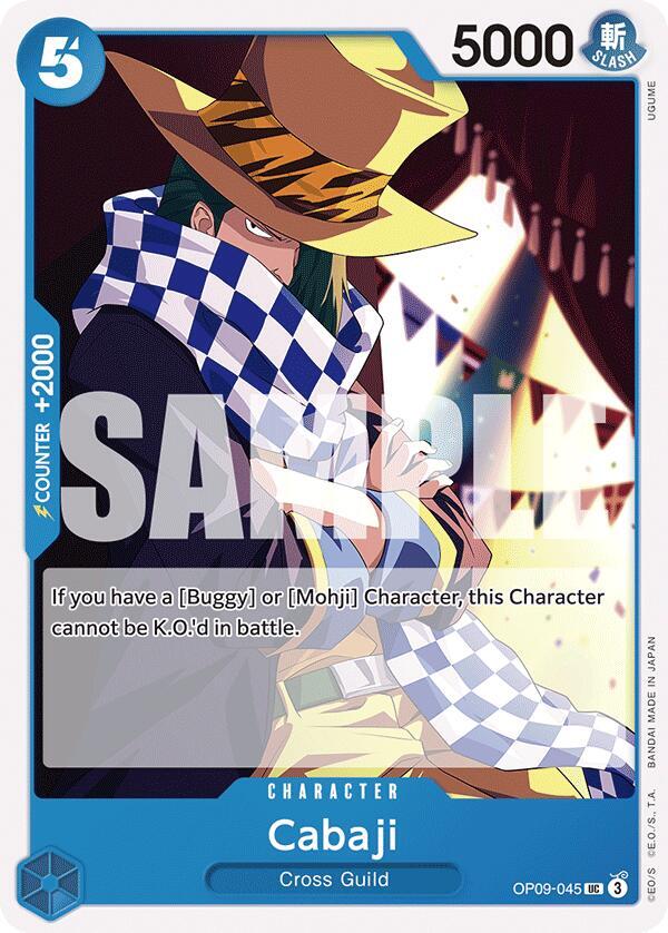 Cabaji UC Emperors in the New World OP09-045 NM