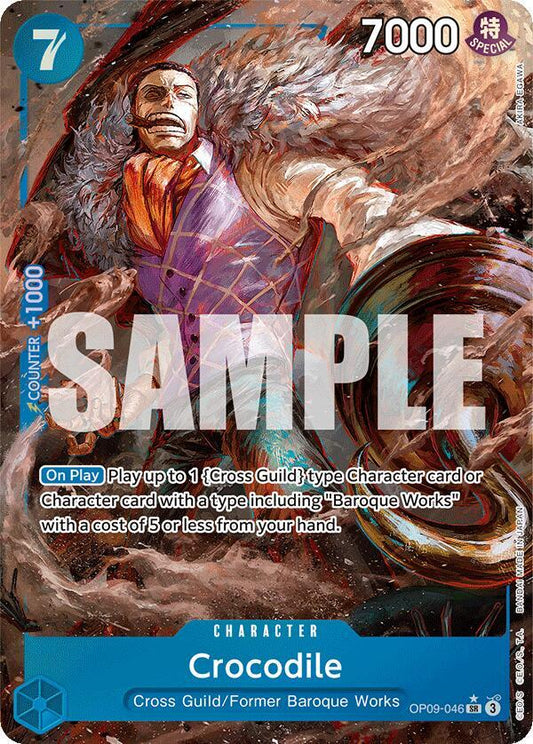 Crocodile (046) (Parallel) SR Emperors in the New World OP09-046 NM